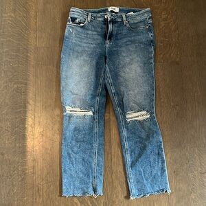 Paige ripped jeans 31 amber